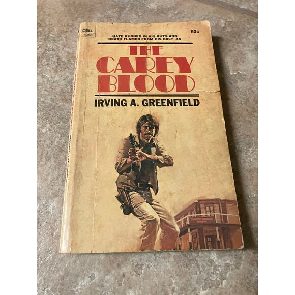 Buffalo Run CAREY BLOOD Western Lot of (2) COBURN Greenfield Vintage Paperback - Picture 5 of 9